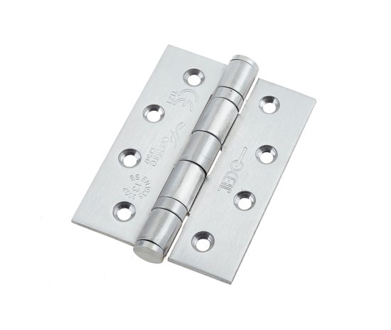 Jedo Stainless Steel Grade 13 Ball Bearing Hinges 102x76mm Pack of 3