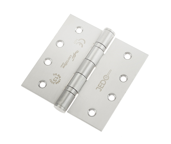 Jedo Stainless Steel Grade 13 Polymer Bearing Hinges 5 Knuckle 102x102mm