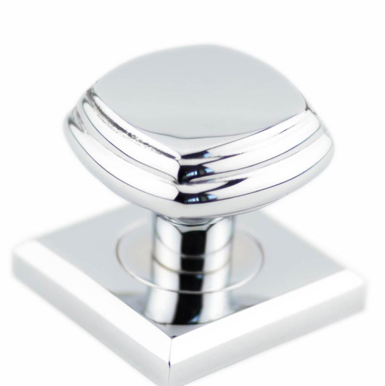 Jedo Piazza Mortice Door Knobs on Square Rose