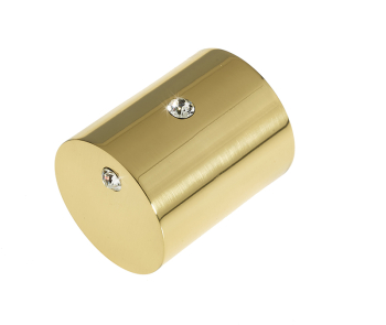 Crystal Mortice Door Knob Polished Brass Crystal Mortice Door Knob Polished Brass