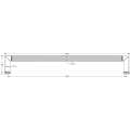 Burlington Piccadilly Pull Handles 425 X 20mm Bolt Through Satin Brass Burlington Piccadilly Pull Handles 425 X 20mm Bolt Through Satin Brass