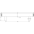 Burlington Belgrave Stepped Cabinet Handles 128mm Satin Nickel Burlington Belgrave Stepped Cabinet Handles 128mm Satin Nickel