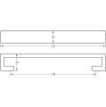Polaris Cabinet Handles 128mm Brushed Nickel Polaris Cabinet Handles 128mm Brushed Nickel