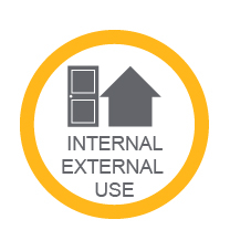 Suitable for Internal & External Use