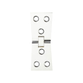 Jedo Counter Flap Hinge 99x40x1mm Polished Chrome Jedo Counter Flap Hinge 99x40x1mm Polished Chrome