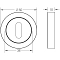 Standard Keyway Escutcheon Standard Keyway Escutcheon