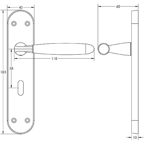 Stylo Technical Drawing