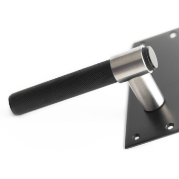 Nero T-Bar Lever on Plate Nero T-Bar Lever on Plate