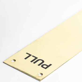 Jedo Engraved Fingerplates "Pull" Jedo Engraved Fingerplates "Pull"