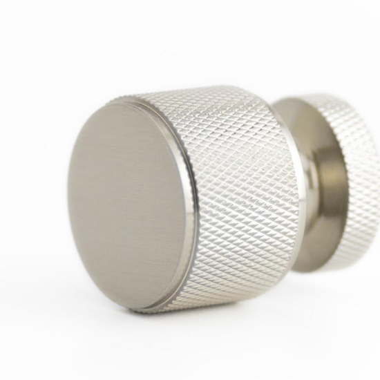 Piccadilly Knurled Brass Door Cupboard Knobs