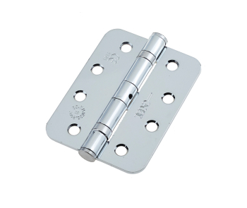 Jedo Grade 11 Radiused Steel Ball Bearing Front Door Hinges 102x76mm Jedo Grade 11 Radiused Steel Ball Bearing Front Door Hinges 102x76mm