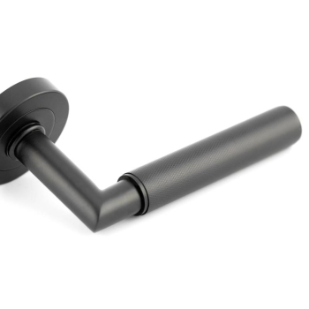 Three One Six Diamond Knurled Fire Door Handle Three One Six Diamond Knurled Fire Door Handle