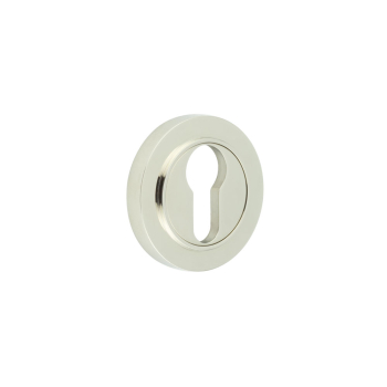 Burlington Euro Profile Escutcheons Plain Rose Polished Nickel Burlington Euro Profile Escutcheons Plain Rose Polished Nickel