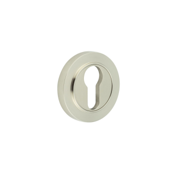 Burlington Euro Profile Escutcheons Plain Rose Satin Nickel Burlington Euro Profile Escutcheons Plain Rose Satin Nickel