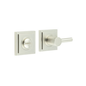 Burlington Easy Turn & Release Square Stepped Rose Satin Nickel Burlington Easy Turn & Release Square Stepped Rose Satin Nickel