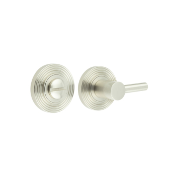 Burlington Easy Turn & Release Reeded Rose Satin Nickel Burlington Easy Turn & Release Reeded Rose Satin Nickel