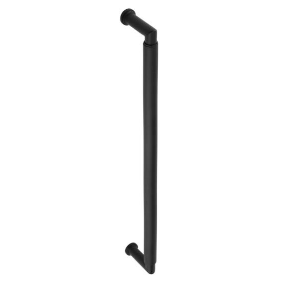 Burlington Piccadilly Pull Handles 425 X 20mm Face Fixing Black