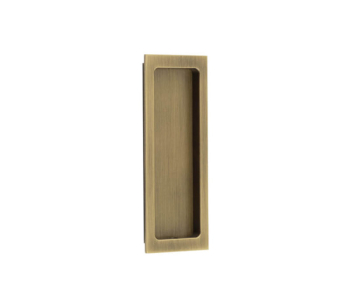 Burlington Rectangular Flush Pull Antique Brass Burlington Rectangular Flush Pull Antique Brass