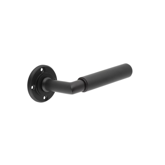 Piccadilly Door Handle Black - Roses Sold Separately
