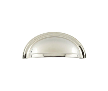Burlington Cup Pulls Polished Nickel Burlington Cup Pulls Polished Nickel