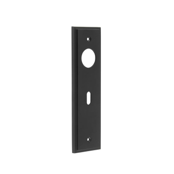 Burlington II Lever Plate Choices Lock Black Burlington II Lever Plate Choices Lock Black