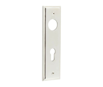Burlington II Lever Plate Choices Din Euro Polished Nickel Burlington II Lever Plate Choices Din Euro Polished Nickel