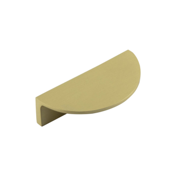Burlington 80mm Satin Brass Half Moon Cabinet Handle Burlington 80mm Satin Brass Half Moon Cabinet Handle