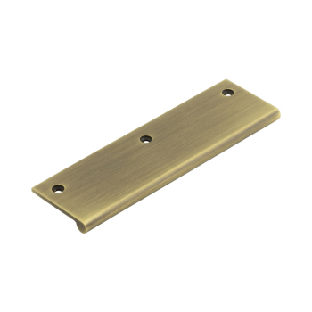 Burlington 150mm Antique Brass Flat Edge Pull Burlington 150mm Antique Brass Flat Edge Pull