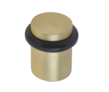 Burlington Plain Door Stops Satin Brass Burlington Plain Door Stops Satin Brass