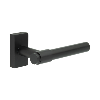CR-103 Black Multi Point Rectangular Rose Door Handle CR-103 Black Multi Point Rectangular Rose Door Handle