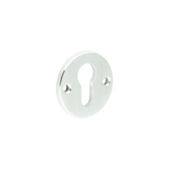 CRES Satin Stainless Steel Euro Escutcheon Face Fixed CRES Satin Stainless Steel Euro Escutcheon Face Fixed