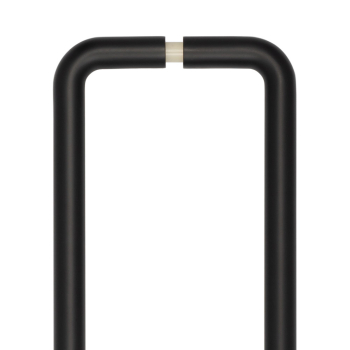 CRES 425mm Back to Back Black D Shape Pull Handle CRES 425mm Back to Back Black D Shape Pull Handle