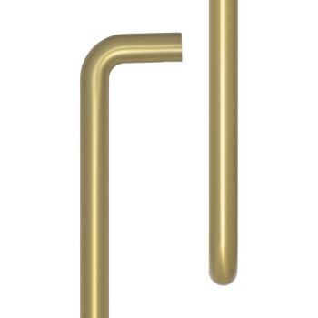 CRES 425mm Bolt Through Satin Brass D Shape Pull Handle CRES 425mm Bolt Through Satin Brass D Shape Pull Handle