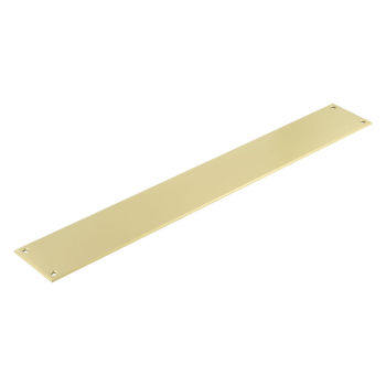 CRES Satin Brass Push Plate CRES Satin Brass Push Plate