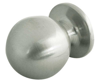 Palla Cupboard Knobs 23mm proj 18mm dia Brushed Nickel Palla Cupboard Knobs 23mm proj 18mm dia Brushed Nickel
