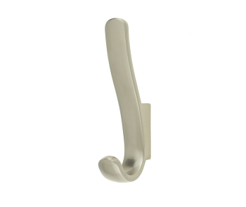 Misteron Hat & Coat Hook 135MM Brushed Nickel Misteron Hat & Coat Hook 135MM Brushed Nickel