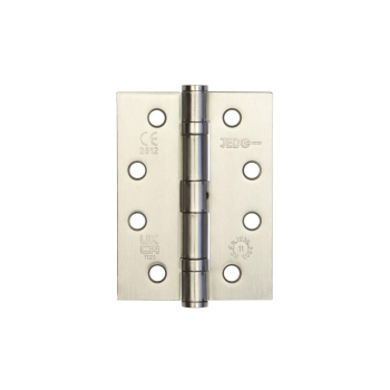 Jedo Grade 11 Steel Ball Bearing Hinges 102x76mm Satin Nickel Jedo Grade 11 Steel Ball Bearing Hinges 102x76mm Satin Nickel
