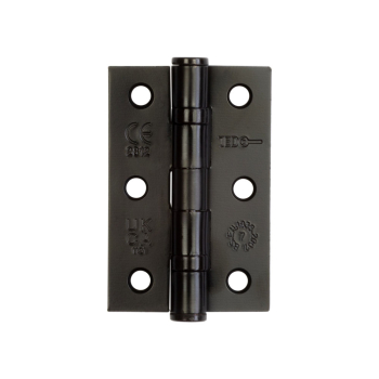 Jedo Grade 7 Steel Ball Bearing Hinges 76x50mm Black Jedo Grade 7 Steel Ball Bearing Hinges 76x50mm Black