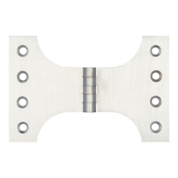 Crown Parliament Hinges 102x151x5mm Satin Chrome Crown Parliament Hinges 102x151x5mm Satin Chrome