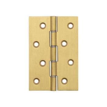 Double Phosphor Bronze Washered Hinges 102x67mm Satin Brass Double Phosphor Bronze Washered Hinges 102x67mm Satin Brass