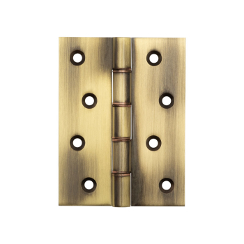 Double Phosphor Bronze Washered Hinges 102x76x3mm Antique Brass Double Phosphor Bronze Washered Hinges 102x76x3mm Antique Brass