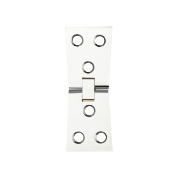 Jedo Counter Flap Hinge 99x40x1mm Polished Chrome Jedo Counter Flap Hinge 99x40x1mm Polished Chrome
