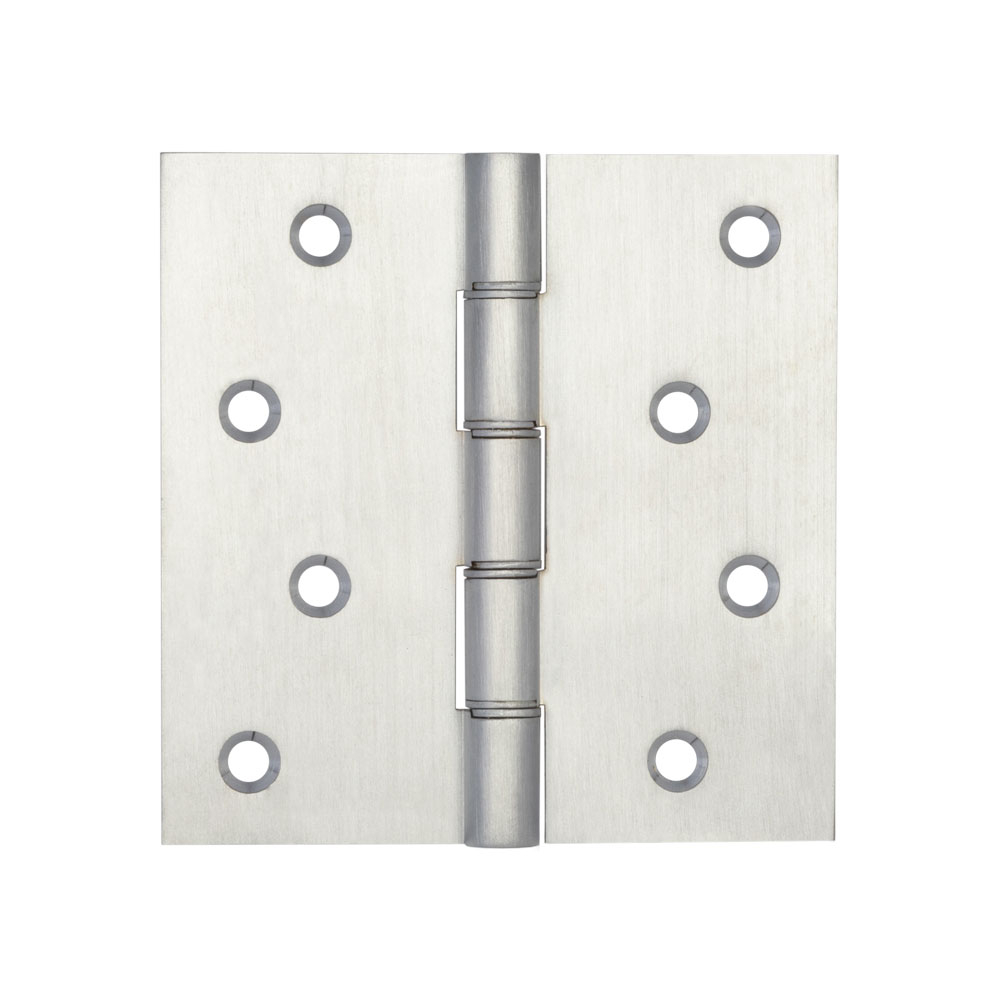 Projection Hinges Projection Hinges 102x102x3mm Satin Chrome | Frelan ...