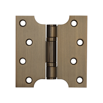 Parliament Ball Bearing Hinge 102x102x3mm Antique Brass Parliament Ball Bearing Hinge 102x102x3mm Antique Brass