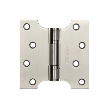 Bearing Parliament Hinges 102x102x3mm Satin Stainless Steel Bearing Parliament Hinges 102x102x3mm Satin Stainless Steel