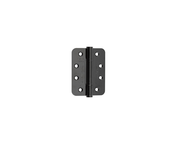 Certifire Stainless Steel Grade 13 Radiused Polymer Bearing Hinges 3 Knuckle (PCK 3) 102x76x3mm Blac