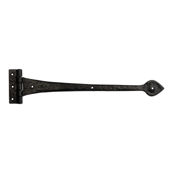 Antique Gate Hinges 430mm Black Antique Gate Hinges 430mm Black