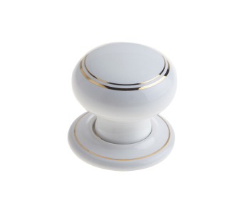 Jedo Porcelain Mortice Door Knobs Goldline White Jedo Porcelain Mortice Door Knobs Goldline White