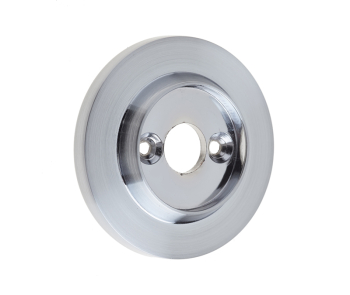 Replacement Roses for Porcelain Door Knobs 60mm Satin Chrome Replacement Roses for Porcelain Door Knobs 60mm Satin Chrome