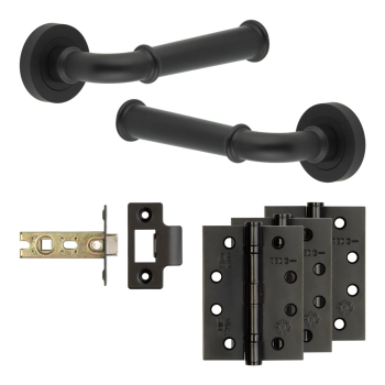 Complete Classic Door Handle Pack - Internal Doors - Black Complete Classic Door Handle Pack - Internal Doors - Black